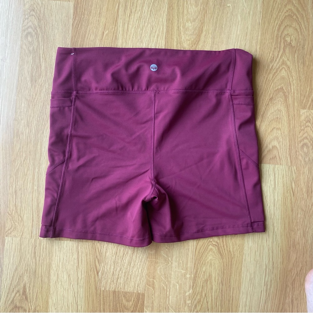 Senita Women's Lux Baseline Shorts (5 in. inseam) Eggplant XL